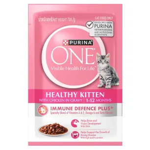 PURINA ONE Healthy Kitten  with Chicken in Gravy