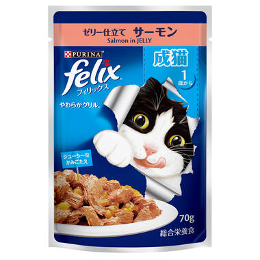 FELIX ADULT With Salmon in jelly 