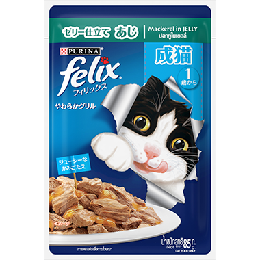 FELIX® ADULT With Mackerel in jelly