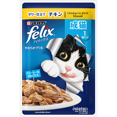 FELIX® ADULT With Chicken in jelly 