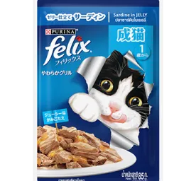 FELIX® ADULT With Sardine in jelly 