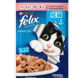 FELIX® ADULT With Salmon in jelly 